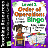 Order of Operations Game | Math Bingo | Level 1