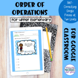 Order of Operations Google™ Forms