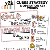 Order of Operations Keywords and CUBES Strategy Posters