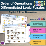 Order of Operations Logic Puzzles (Set 3) | Easel, Google 
