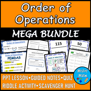 Preview of Order of Operations MEGA BUNDLE