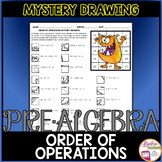 Order of Operations Math Mystery Picture Drawing