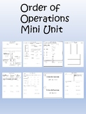 Order of Operations Mini Unit