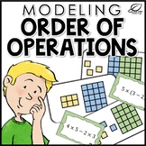 Order of Operations Modeling Task Cards