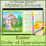 Order of Operations | Mystery Picture Easter Bunny