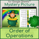 Order of Operations | Mystery Picture | St. Patrick's Day