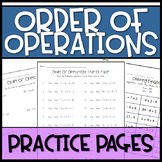 Order of Operations - No Exponents