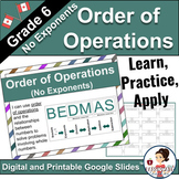 Order of Operations No Exponents | BEDMAS | PEDMAS | Lesso