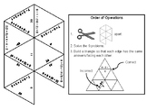 Order of Operations No Exponents Game: Math Tarsia Puzzle