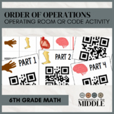 Order of Operations Operating Room Activity