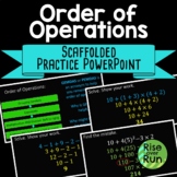 Order of Operations with Exponents PowerPoint Lessons
