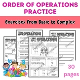 Order of Operations Practice | Exercises from Basic to Com