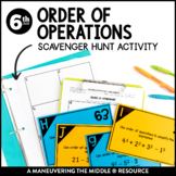 Order of Operations Activity | Simplifying Expressions Sca