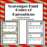 Order of Operations Scavenger Hunt *QR Codes Optional* Win