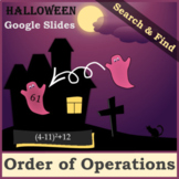 Order of Operations | Search & Find | Halloween