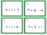 Order of Operations Task Cards!