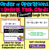 Order of Operations Task Cards for 5th Grade: Practice wit