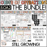 Order of Operations | The BUNDLE! | 5.OA.2