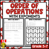 Order of Operations | Whole Numbers, Parentheses and Exponents