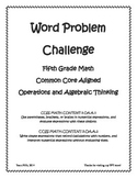 Order of Operations Word Problem Challenge