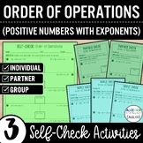Order of Operations Worksheet | Add | Subtract | Multiply 