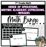 Order of Operations, Writing Algebraic Expressions, and In