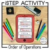 Order of Operations Activity - iStep