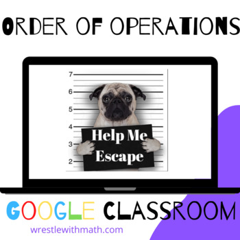 Preview of Order of Operations with Decimals – Bad Dog Breakout for Google Classroom!