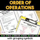 Order of Operations Resource Pack - Printable