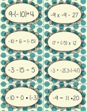 Order of Operations with Integers, Decimals, and Fractions War