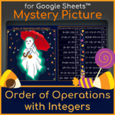 Order of Operations with Integers | Mystery Picture Hallow