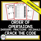Order of Operations with Rational Numbers: Crack the Code 