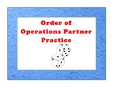 Order of Operations with a Partner 7NS1-3