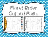 Order of The Planets Cut and Paste