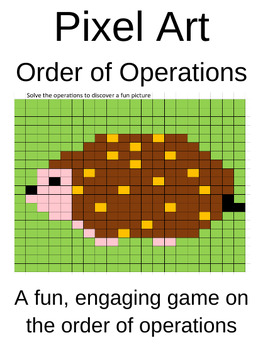 Preview of Order of operations - PixelArt game