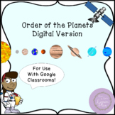 Order of the Planets Digital Version for use in Google Classrooms