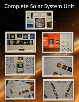 Preview of Order of the Planets Complete Unit  (5th grade VAAP 5S ESS 2 b)