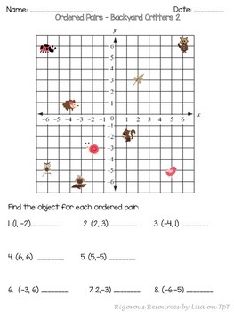 lesson 6 homework practice ordered pairs and relations