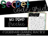 Free: Ordered Pairs Secret Code Grid