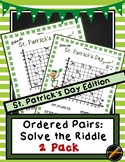 Ordered Pairs Solve the Riddle: St. Patrick's Day 2 Pack