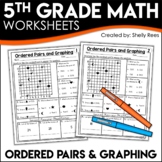Ordered Pairs Worksheets Coordinate Plane Graphing Practice