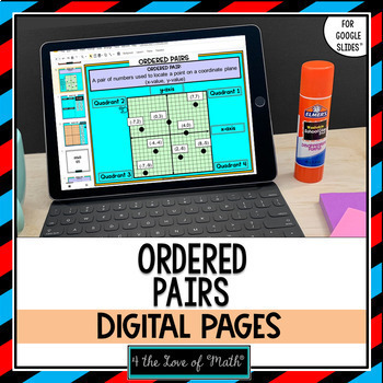 Preview of Ordered Pairs for Google Slides™