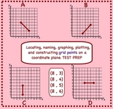 Ordered Pairs on a Coordinate Plane Smartboard Math Test Prep Lesson