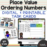 Ordering & Comparing Numbers Place Value 4th Grade 4.NBT.2