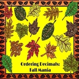 Ordering Decimals: Fall Mania PowerPoint Game