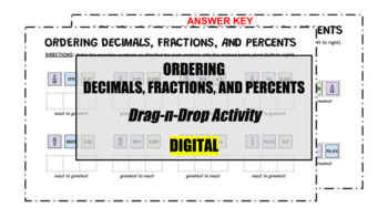 Preview of Ordering Decimals Fractions Percents Converting Comparing DIGITAL Google Slides