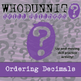 Ordering Decimals Whodunnit Activity - Printable & Digital