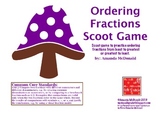 Ordering Fractions Scoot Game (Common Core aligned)