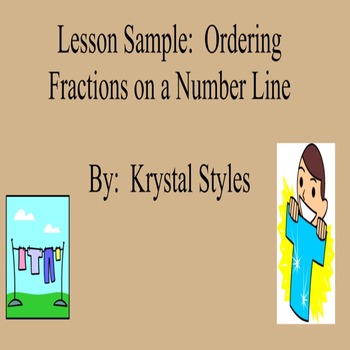 Preview of Ordering Fractions on Number Line