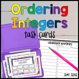 Ordering Integers Task Cards